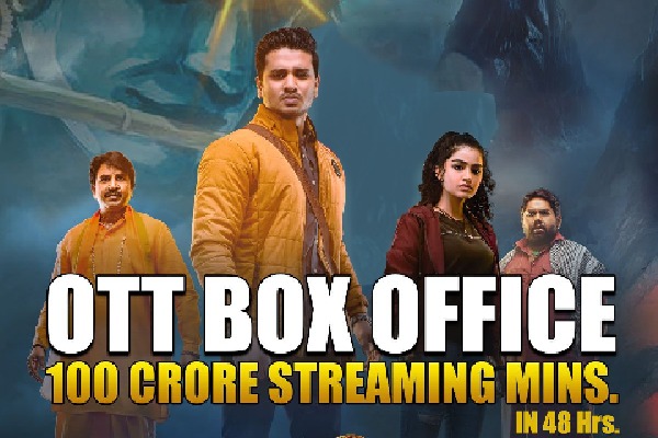 'Karthikeya 2' hits 100 crore viewing minutes in 48 hours on OTT