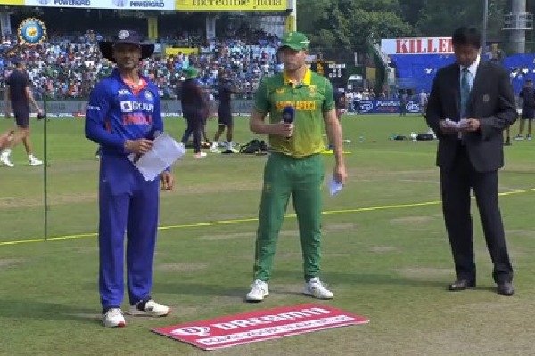 Team India won the toss in third ODI