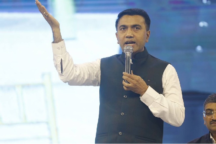 Congress alleges Goa CM Pramod Sawant ate non veg meal before he visited a temple