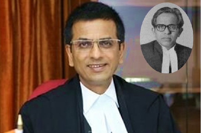Justice DY Chandrachud and his father owns rare instance of CJI post