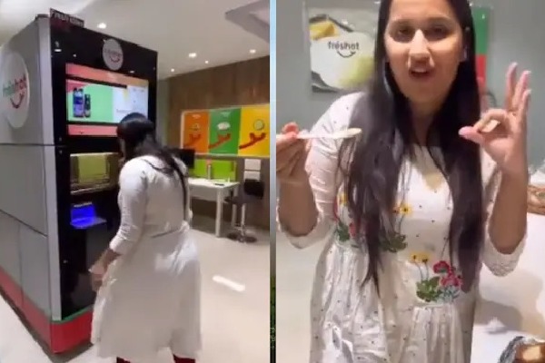  Idli ATM in Bengaluru video Viral 