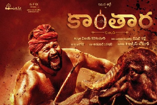 'Kantara' creating waves in Telugu states; wins accolades of Tollywood, Kollywood