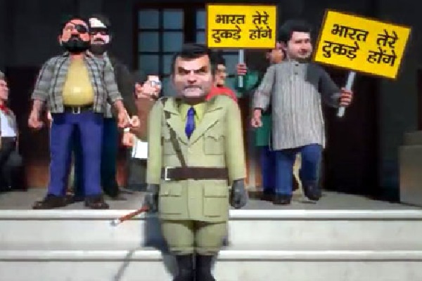 BJP Released Animation video on Rahul Bharat jodo yatra congress attacks BJP