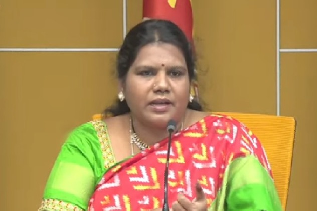 Peethala Sujatha slams CM Jagan 