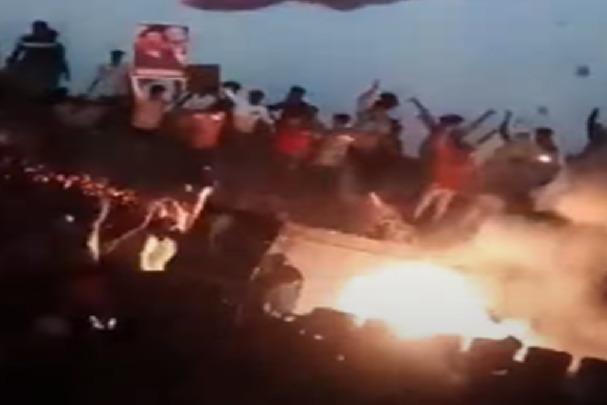 Fire in Andhra theatre as Prabhas' fans burst firecrackers