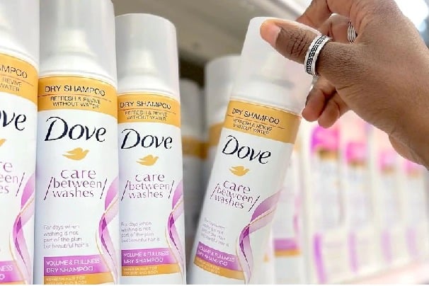 Dove other Unilever dry shampoos recalled over cancer risk
