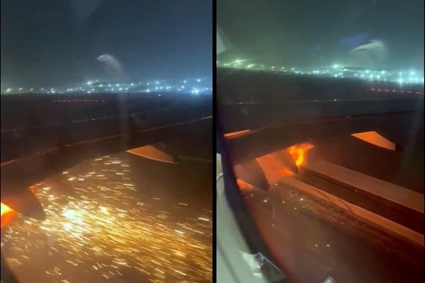 IndiGo plane aborts take off as engine catches fire, passengers safe