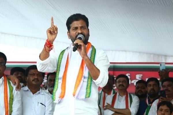 revanth reddy viral allegationson on bjp and trs over moinabad farm house issue