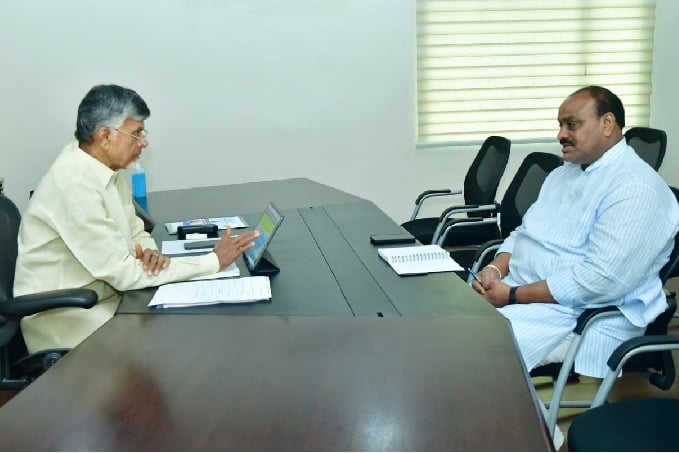 Chandrababu has organizes reviews with constituency incharges 