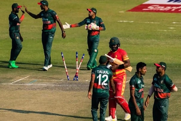 Zimbabwe defeated by Bangladesh in last over