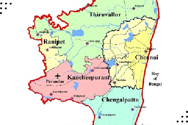 tamilnadu government plans to expand chennai upto ap boarder villages