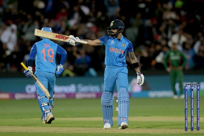 Team India posts huge total against Bangladesh