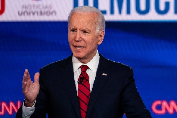 Democracy being attacked un USA says Joe Biden