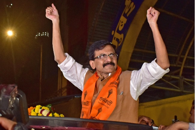 After 'illegal' arrest and 101 days in jail, Sanjay Raut walks out to hero's welcome