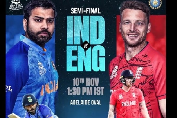 India and England to fight in second semi finals today
