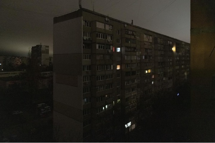 Seven million homes in dark as Russian missiles pound Ukraine cities