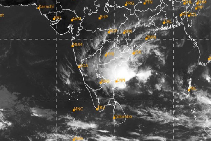 Depression continues on Bay Of Bengal