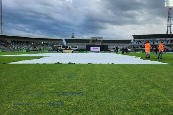 Napier T20 between Team India and New Zealand stopped due to rain