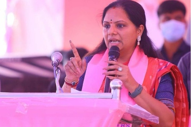 Telangana people can't be intimidated: Kavitha