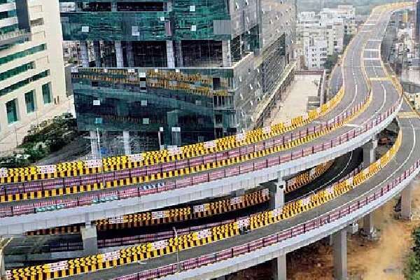 Shilpa Flyover Now Ready For Hyderabad People
