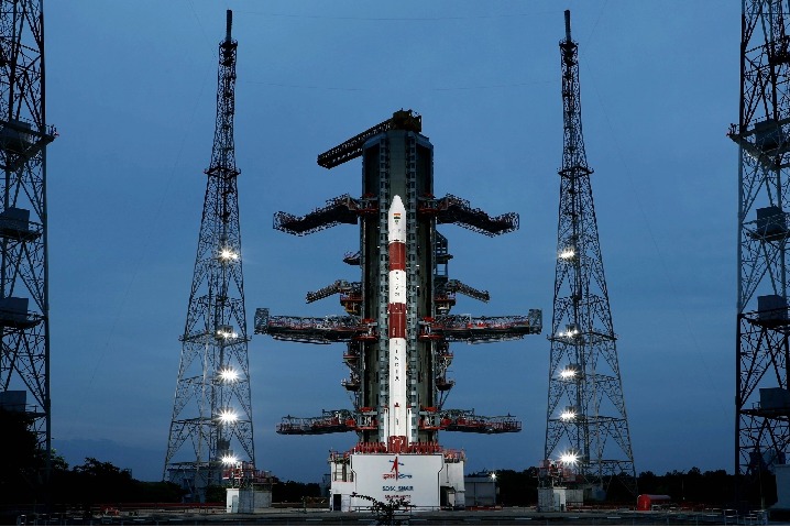 PSLV rocket lifts off with Indo French satellite EOS 6 and 8 nanosatellites