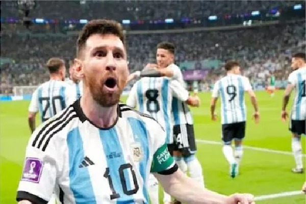 Lionel Messi came up with another crucial goal for Argentina