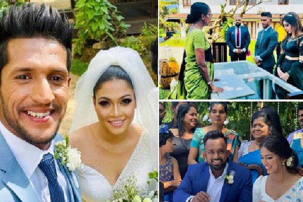 Three Sri Lanka cricketer get married same day