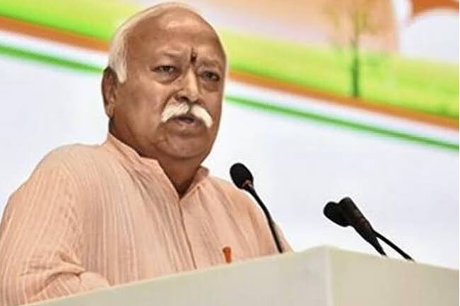 RSS Chief Mohan Bhagwat says all Indians are Hindus 