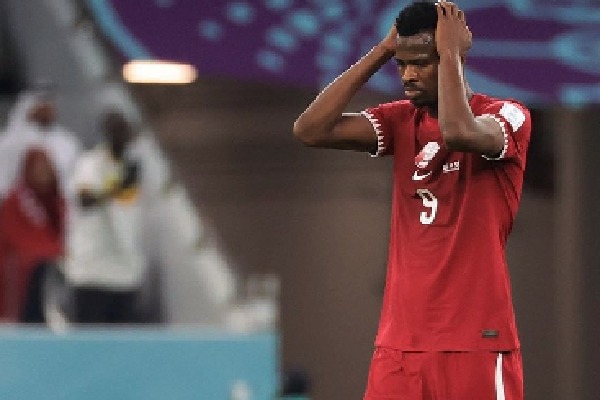 Qatar become the first ever FIFAWorldCup hosts to lose all of their group stage games