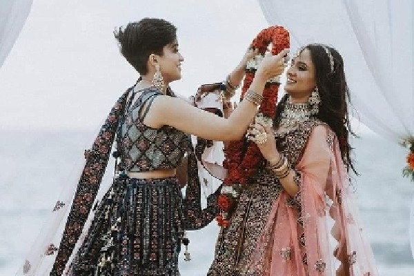 Kerala Lesbian Couple Once Separated by Families Turns Brides in Wedding Photoshoot