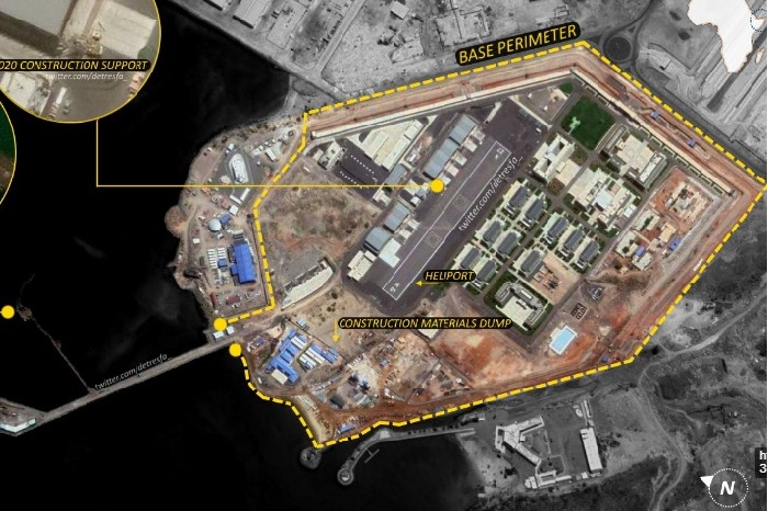 Chinas Djibouti military base is threat to India says USA