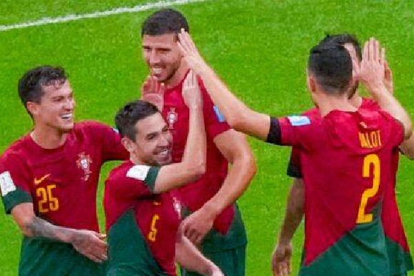  Portugal brush aside Switzerland To play Morocco next in the QFs