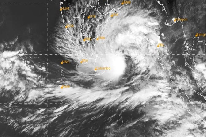 Deep Depression formed in Bay of Bengal