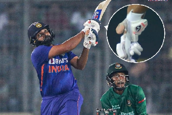 Rohit likely to miss Bangladesh Test series with finger dislocation