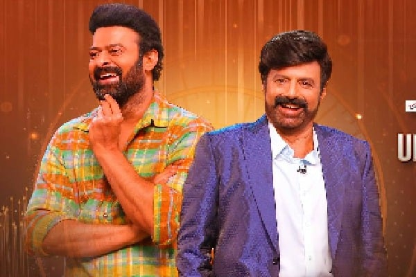 First glimps of Balakrishna show with Prabhas