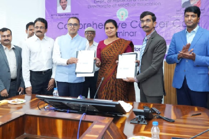 AP Health and Medical dept ties up with Health Care Global 