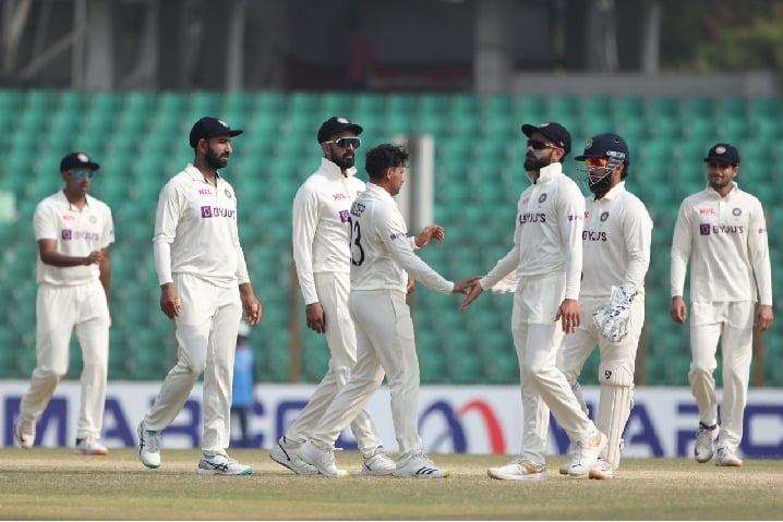  India win by 188 runs in first test