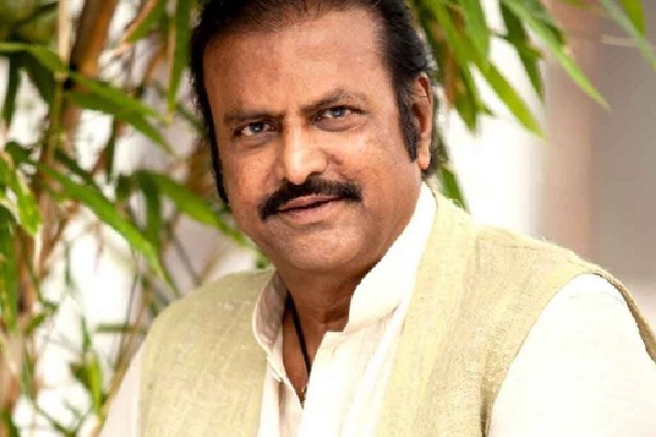 Mohan Babu attends Vishal starred Lathi movie pre release event