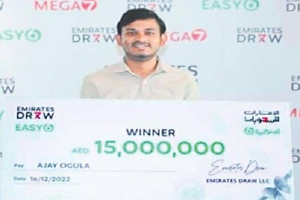 Telangana driver wins Rs 30 Cr in lottery in Dubai