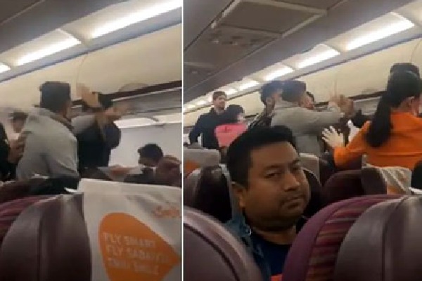 Physical brawl between passengers on Bangkok Kolkata flight 
