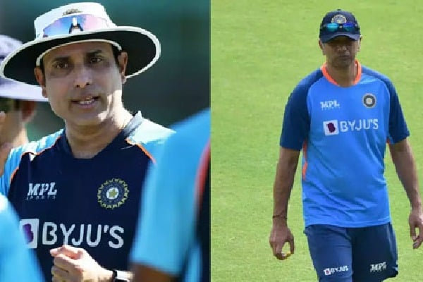 VVS Laxman likely to replace Rahul Dravid as India head coach