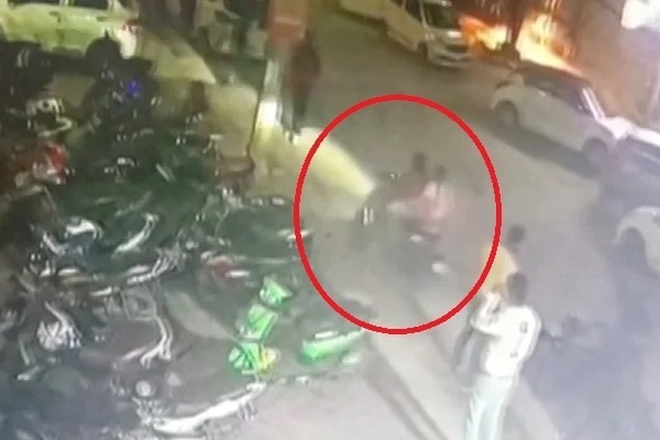 Delhi woman not alone when her scooter met with an accident