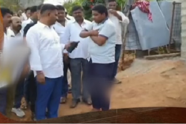 MLA Kethireddy got surprised after a boy reply