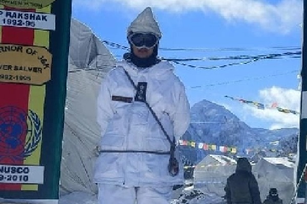 PM lauds Capt Shiva Chauhan on becoming first woman officer to be deployed at Siachen