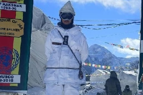 Captain Shiva Chouhan becomes first woman officer to be deployed at Siachen worlds highest battlefield