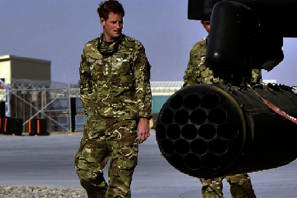Prince Harry said he killed 25 Talibans in Afghanistan