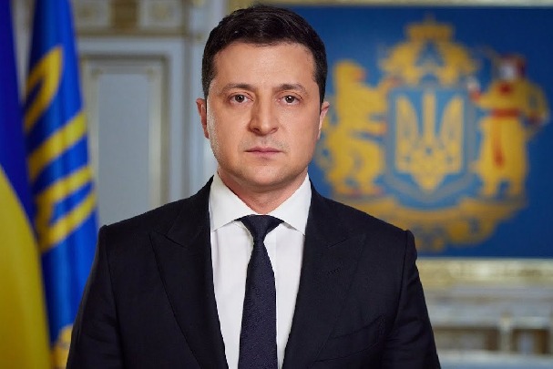 Zelenskyy at Golden Globes Ukraine will stop Russian aggression there will be no 3rd world war