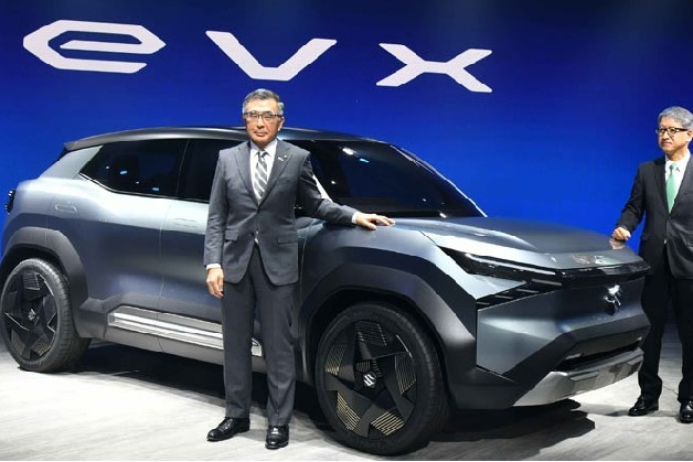 Maruti Suzuki unveils eVX electric SUV at Auto Expo 2023