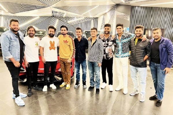 Jr NTR spotted with Team India ahead of ODI series opener against New Zealand