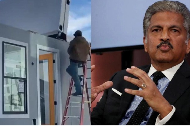 Anand Mahindra shares vedio of a portable house Rs 40 lakh for a 500 square feet home